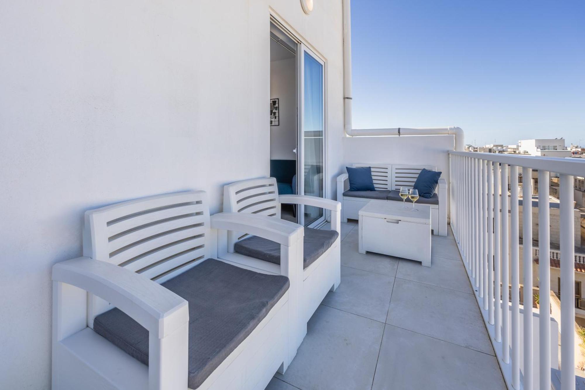 Apartmán Ii-Kamra Ta Golu 5 Min Walk From St Julians San Ġwann Exteriér fotografie
